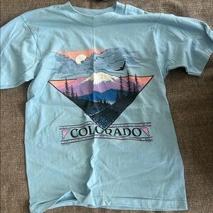 Blue Colorado Graphic T-Shirt